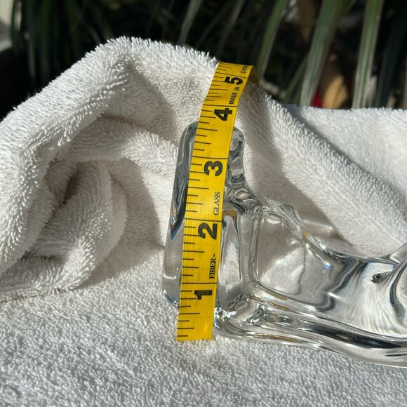 Flawless,Rare Baccarat Crystal   Sensuous “Reclining Woman" - Picture 9 of 9